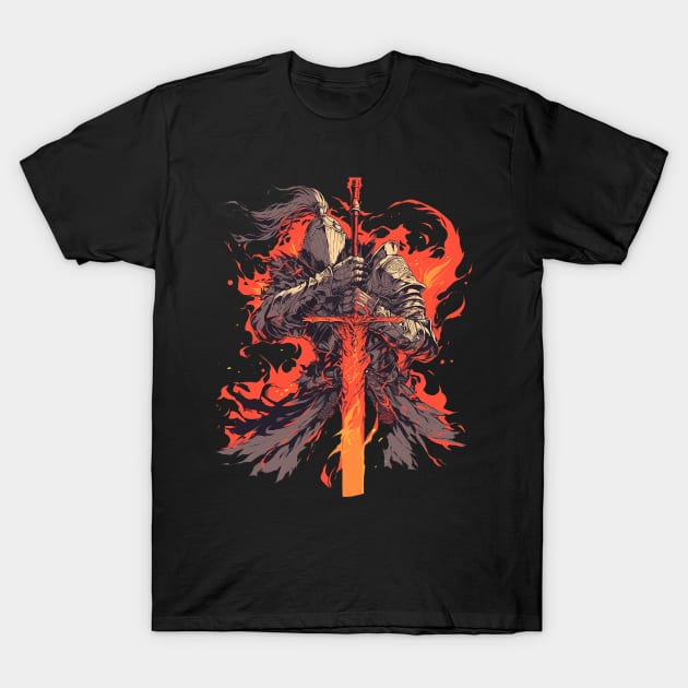 dark soul T-Shirt by peterdoraki